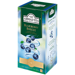 1650-1 Чай с Голубикой зеленый , р/п  с ярлыком 25х1,8г в фольге